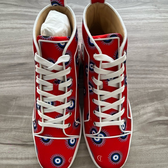 Christian Louboutin Orlato High Evil Eye Size 11 Men’s (EU 44) NEW - Picture 4 of 7